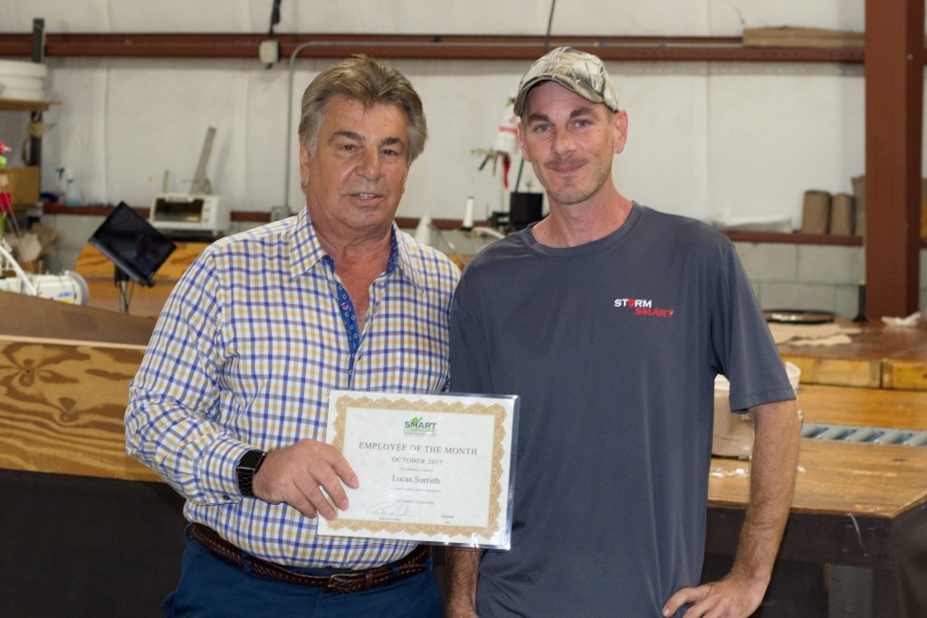 employees of the month oct nov dec 2017 storm smart