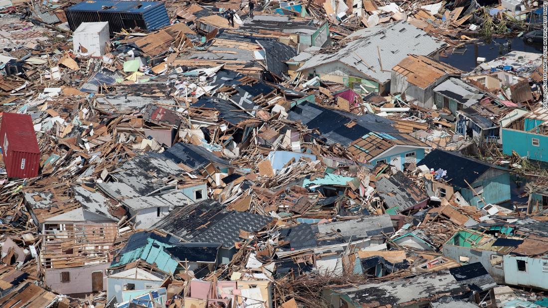 2019 Hurricane Dorian Aftermath in the Bahamas