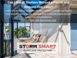 Can I Install Shutters Without a Permit and Request One Later