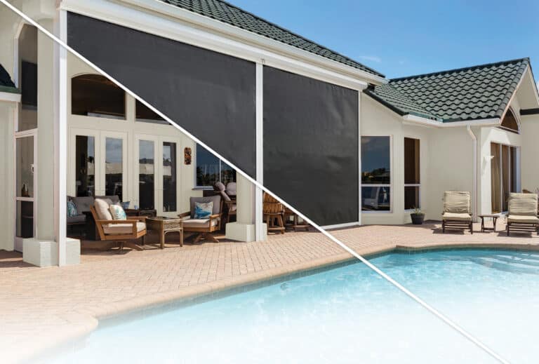 Storm Smart Split image Storm Catcher Open and Deployed