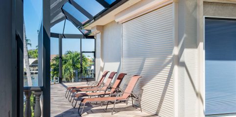 Storm Smart - Storm Aluminum Hurricane Shutters - Hero Shot
